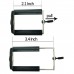 iPhone 4 4s - Camera Lens Kit including 8x Telephoto Lens Set Protective Phone Cover Case - White
